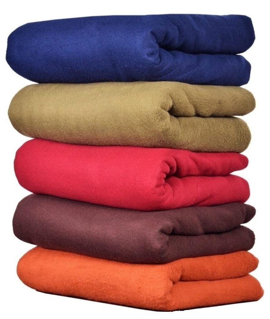 GOYAL'S Plain Fleece Blanket