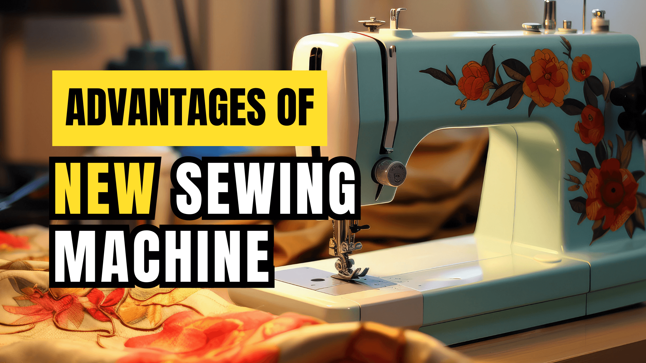 The Advantages of Purchasing a New Sewing Machine Instead of a Second-Hand One